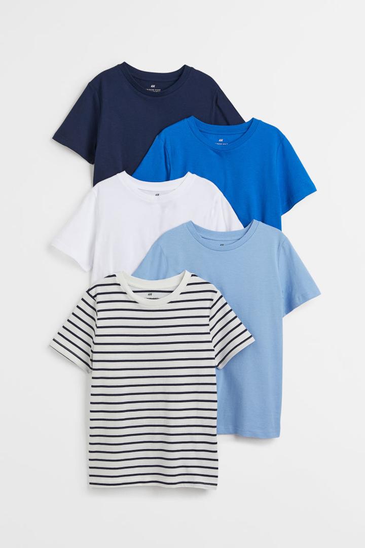 H & M - 5-pack T-shirts - White