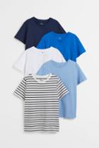 H & M - 5-pack T-shirts - White