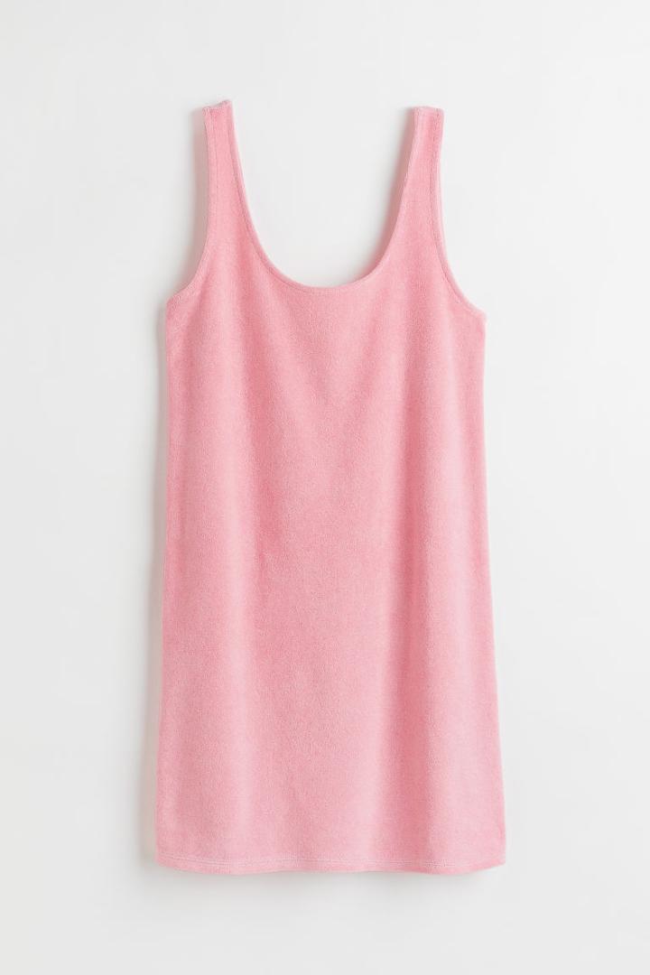 H & M - Terry Dress - Pink