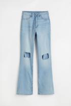 H & M - Flared High Jeans - Blue