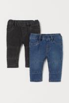 H & M - 2-pack Jeggings - Blue