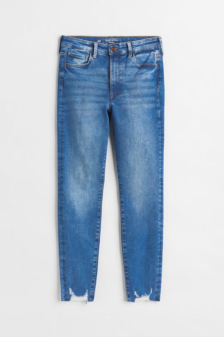 H & M - H & M+ True To You Skinny High Jeans - Blue