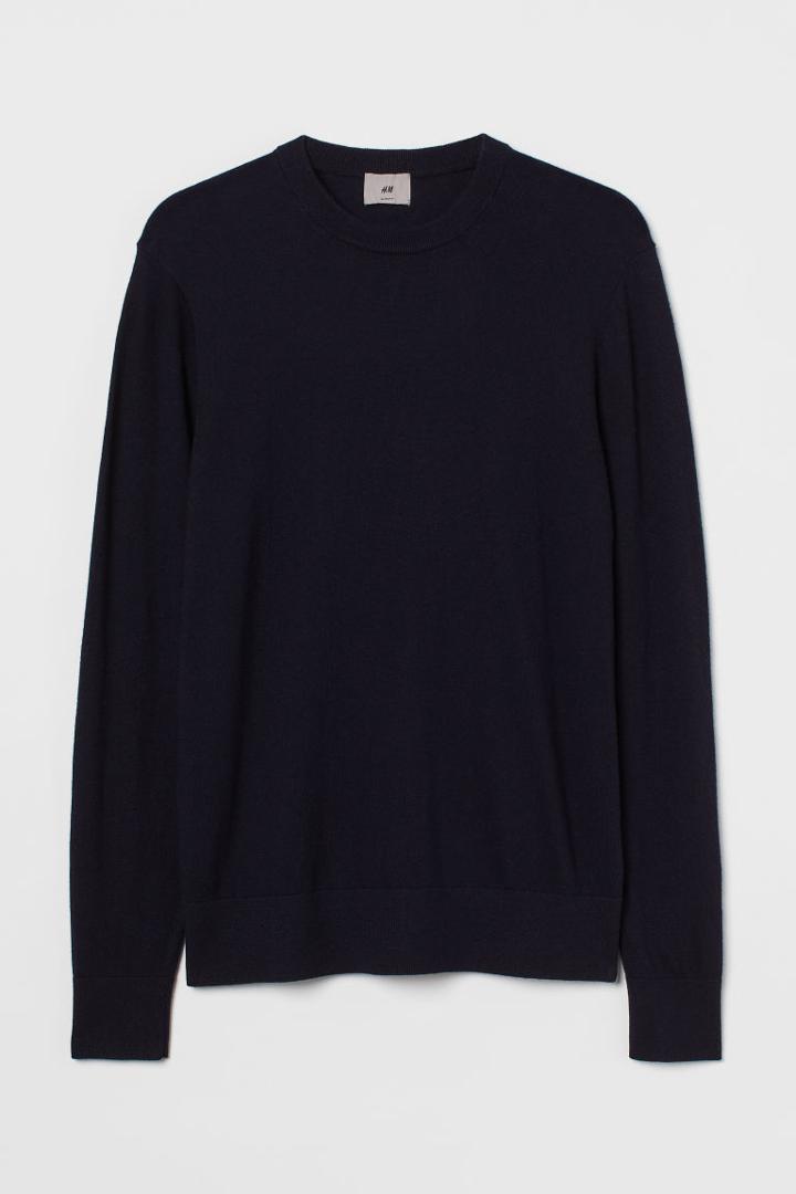 H & M - Cashmere-blend Sweater - Blue