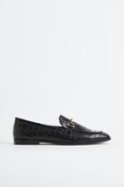 H & M - Chain-detail Loafers - Black
