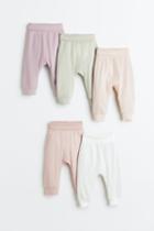 H & M - 5-pack Cotton Pants - Orange