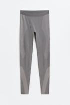 H & M - Drymove&trade; Seamless Sports Tights - Gray