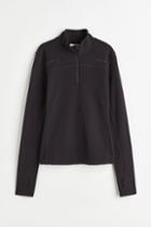 H & M - Drymove&trade; Warm Running Top - Black