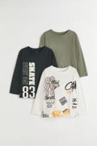 H & M - 3-pack Cotton Jersey Shirts - White