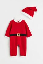 H & M - Fleece Santa Costume - Red