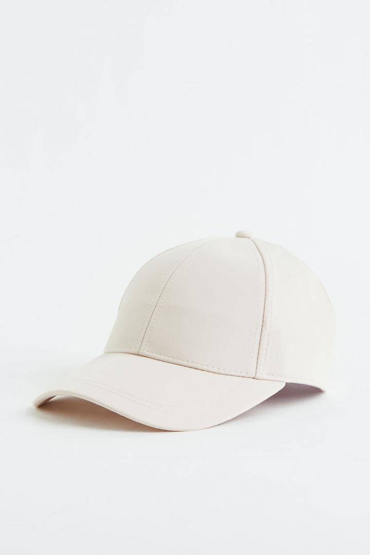 H & M - Water-repellent Sports Cap - Beige