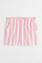 H & M - Cotton Jersey Shorts - Pink