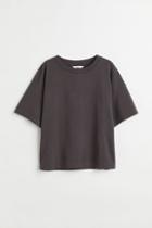 H & M - Wide-cut T-shirt - Gray