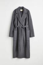 H & M - Wool Coat - Gray