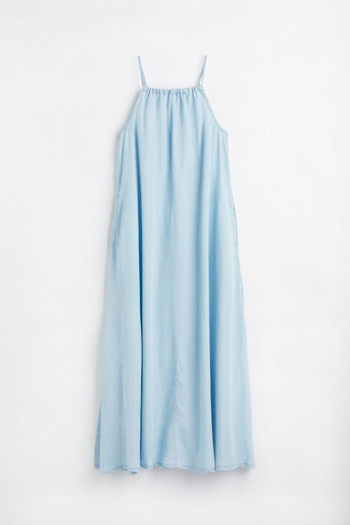 H & M - Lyocell Dress - Blue