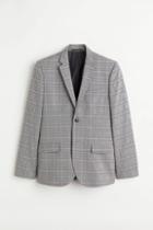H & M - Skinny Fit Jacket - Gray