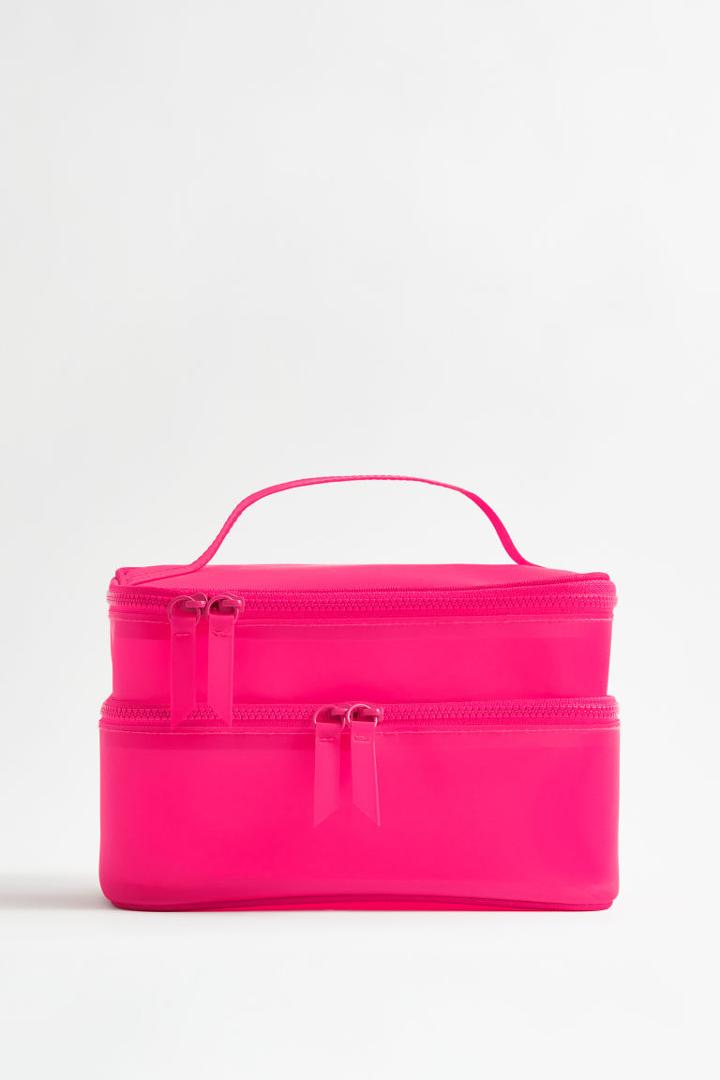 H & M - Two-tier Toiletry Bag - Purple