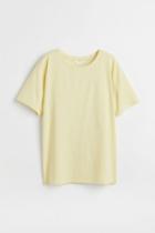 H & M - H & M+ Crew-neck T-shirt - Yellow