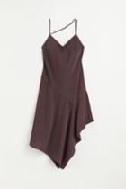 H & M - Asymmetric Dress - Brown