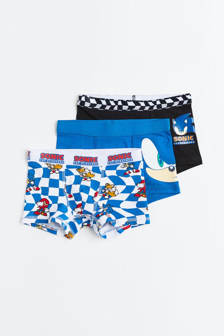 H & M - 3-pack Boxer Shorts - Blue