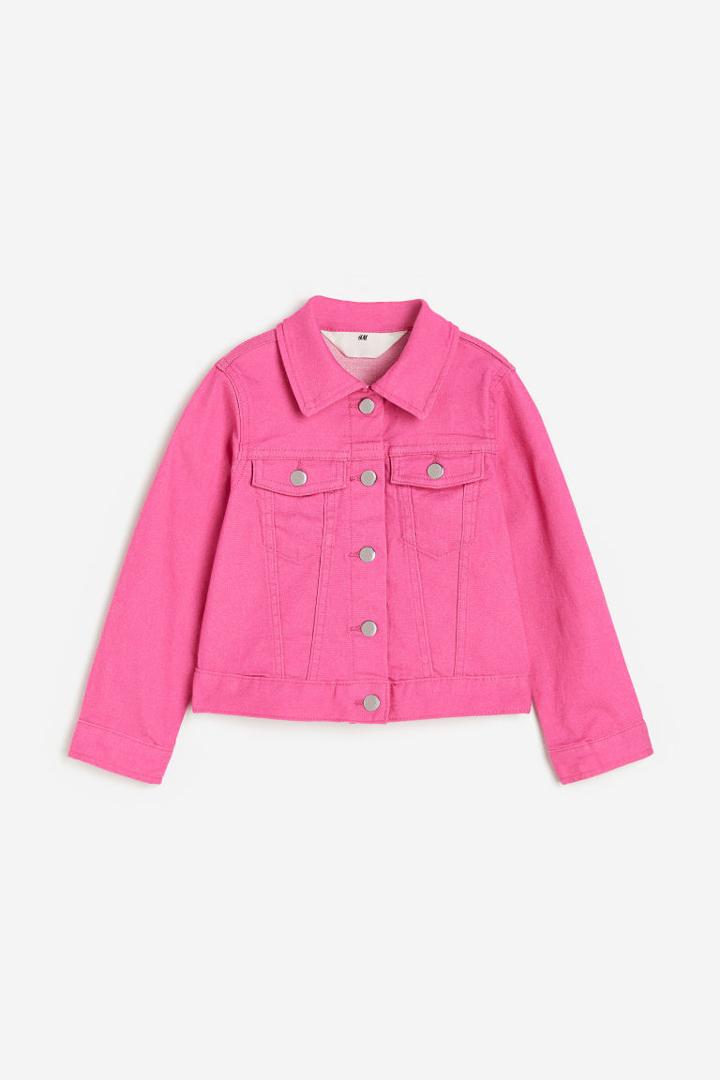 H & M - Twill Jacket - Pink