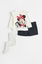 H & M - 3-piece Set - Beige