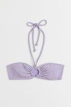 H & M - Bandeau Bikini Top - Purple