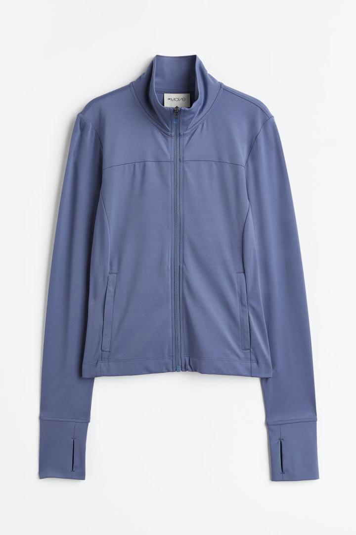 H & M - Softmove&trade; Sports Jacket - Blue