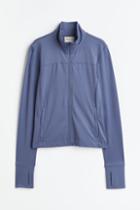 H & M - Softmove&trade; Sports Jacket - Blue