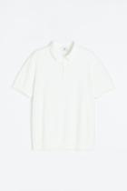 H & M - Regular Fit Polo Shirt - Beige