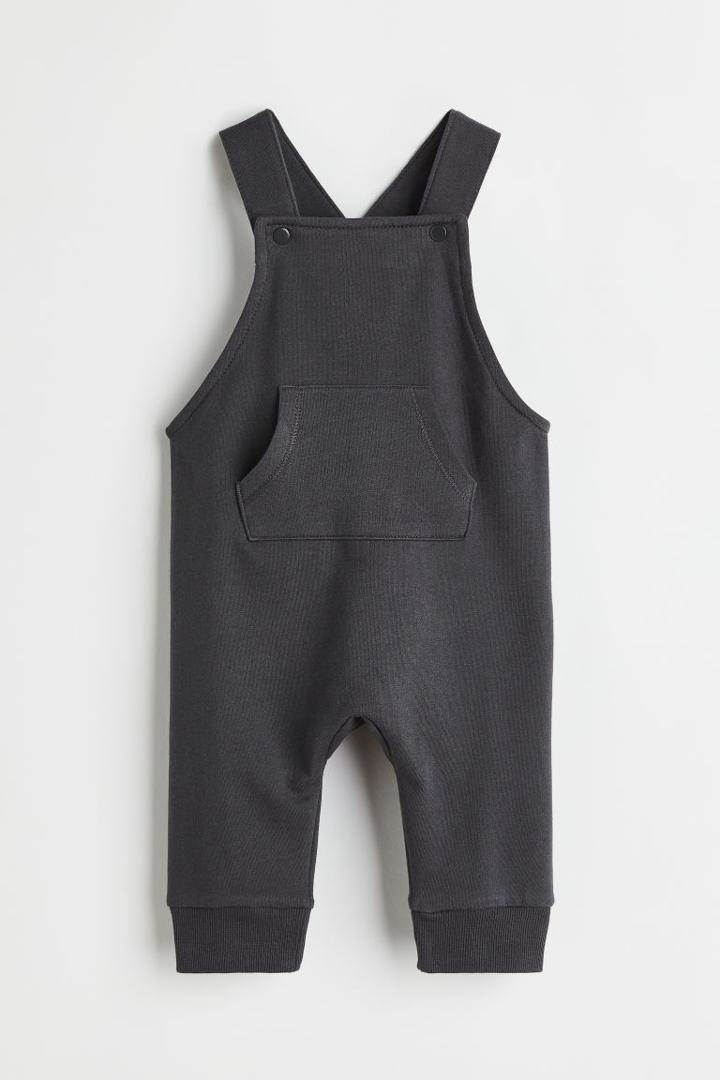 H & M - Cotton Overalls - Gray