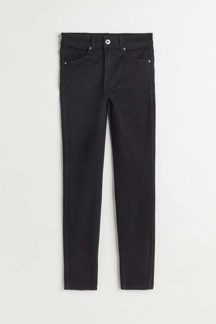 H & M - Skinny High Ankle Jeans - Black