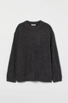 H & M - Mama Fine-knit Sweater - Black