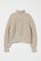H & M - Knit Sweater - Beige