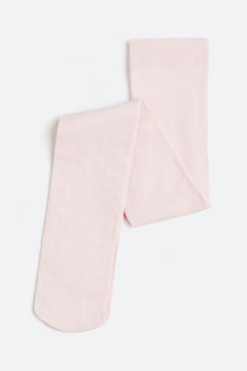 H & M - Pointelle Tights - Pink