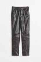 H & M - Biker Pants - Gray