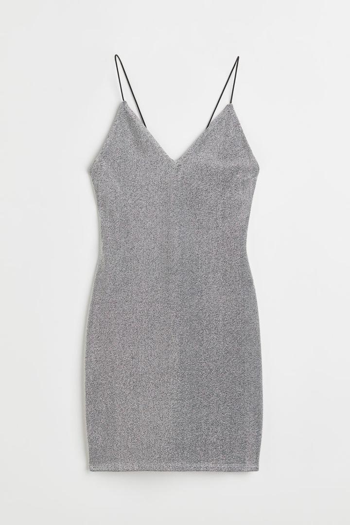 H & M - Backless Dress - Gray