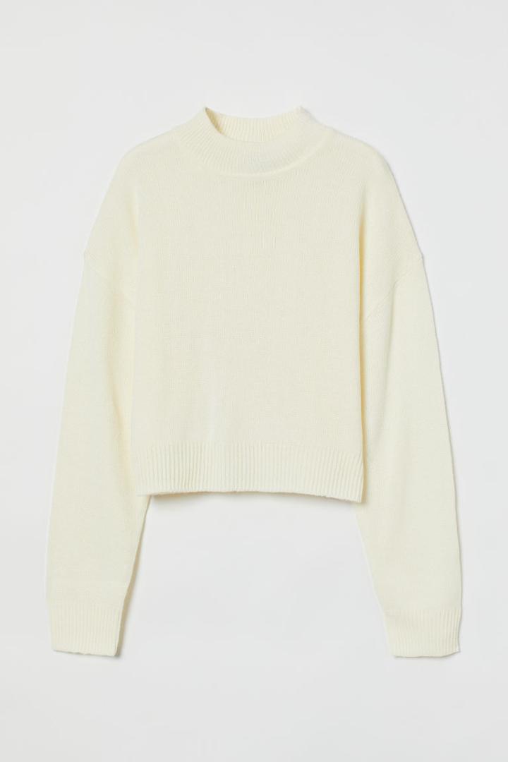 H & M - Sweater - White