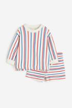 H & M - 2-piece Sweatsuit - White