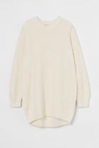 H & M - Oversized Sweater - White