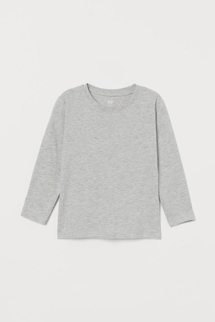 H & M - Jersey Shirt - Gray