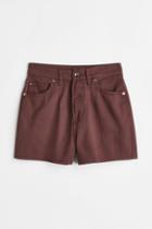 H & M - Twill Shorts - Brown