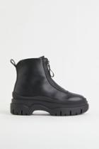 H & M - Zip-front Boots - Black