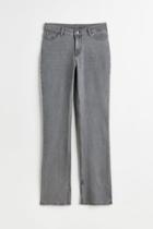 H & M - Bootcut High Jeans - Gray