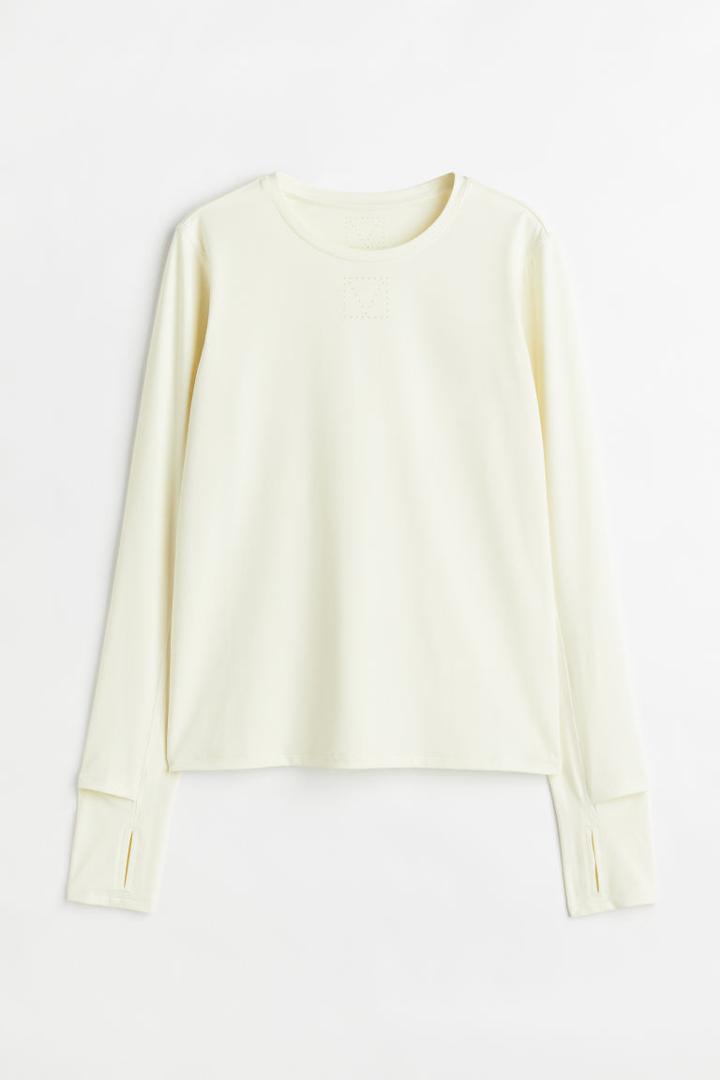 H & M - Running Top - Beige
