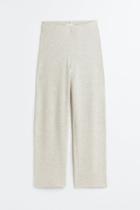 H & M - Brushed Jersey Pants - White