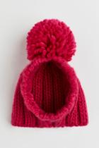 H & M - Rib-knit Pompom Dog Hat - Pink