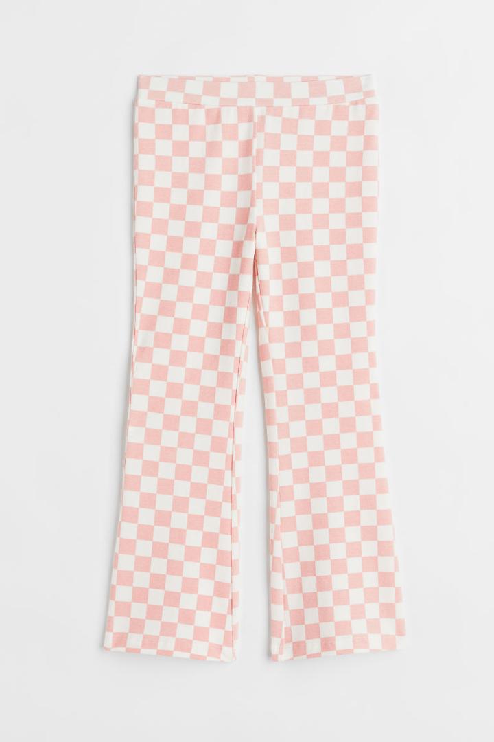 H & M - Flared Leggings - White