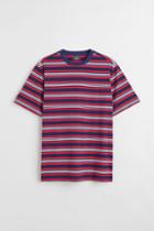 H & M - Regular Fit Cotton T-shirt - Red