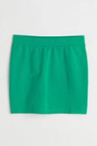 H & M - Mini Skirt - Green