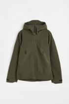 H & M - Waterproof Shell Jacket - Green